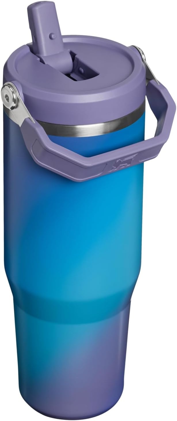 image:imageSTANLEY IceFlow 20 Flip Straw Tumbler 30 oz Moonlight SpiralMoonlight Spiral