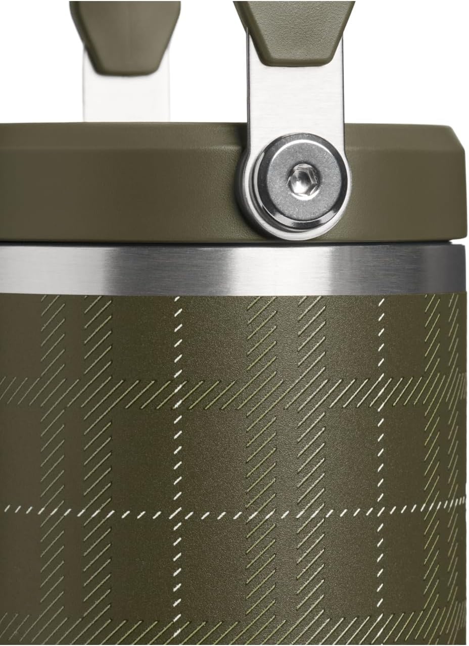 image:imageSTANLEY IceFlow 20 Flip Straw Tumbler 30 oz Moonlight SpiralPeat Moss Plaid