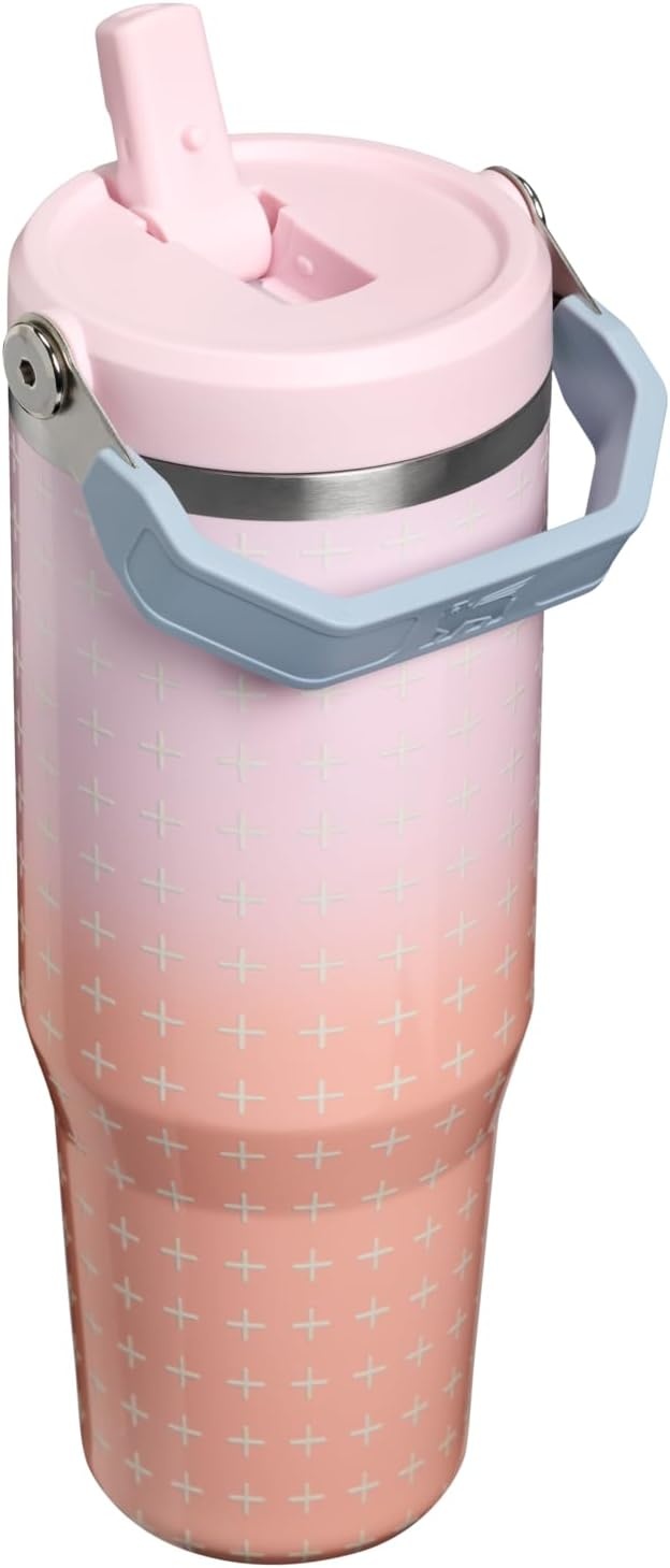 image:imageSTANLEY IceFlow 20 Flip Straw Tumbler 30 oz Moonlight SpiralSorbet Plus