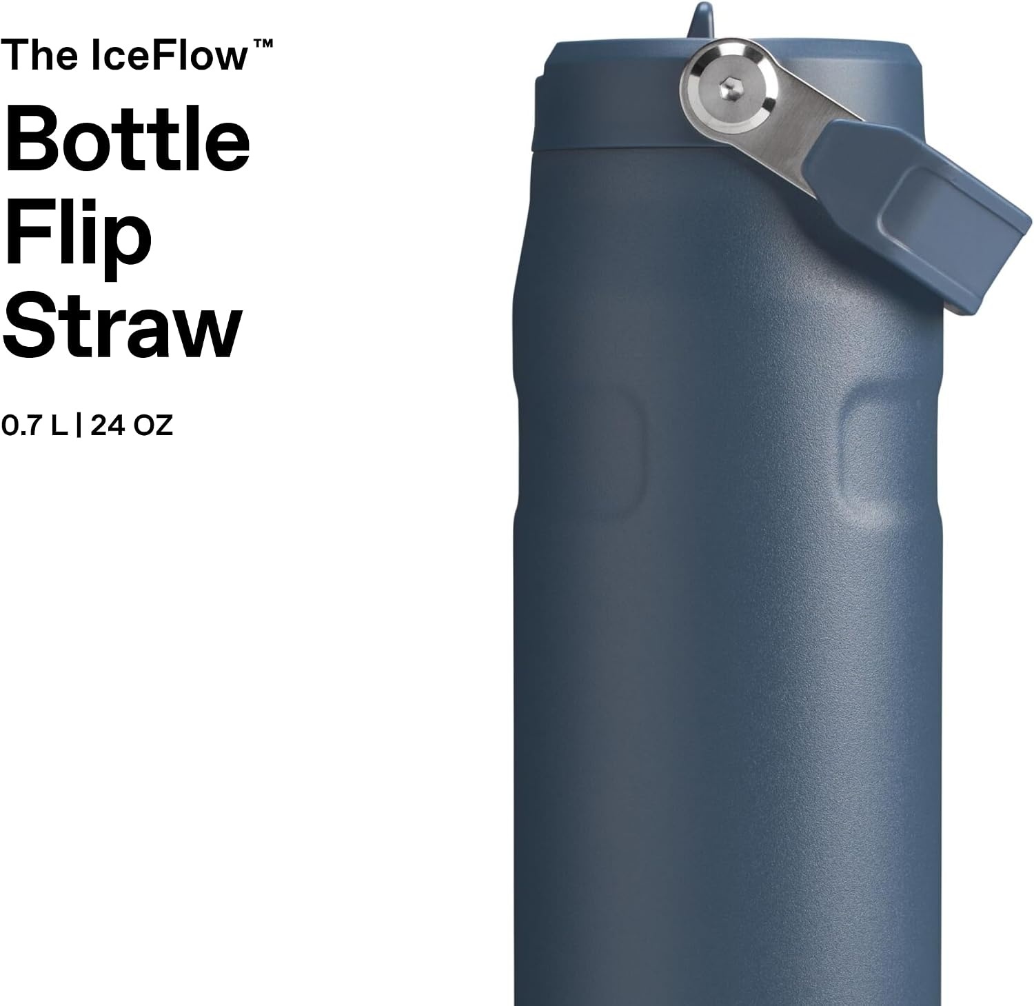 image:imageSTANLEY IceFlow Flip Straw 20 Bottle 24 oz Purple Umbra PixelNavy