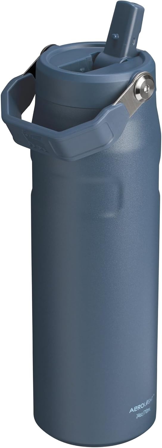 image:imageSTANLEY IceFlow Flip Straw 20 Bottle 24 oz Purple Umbra PixelNavy