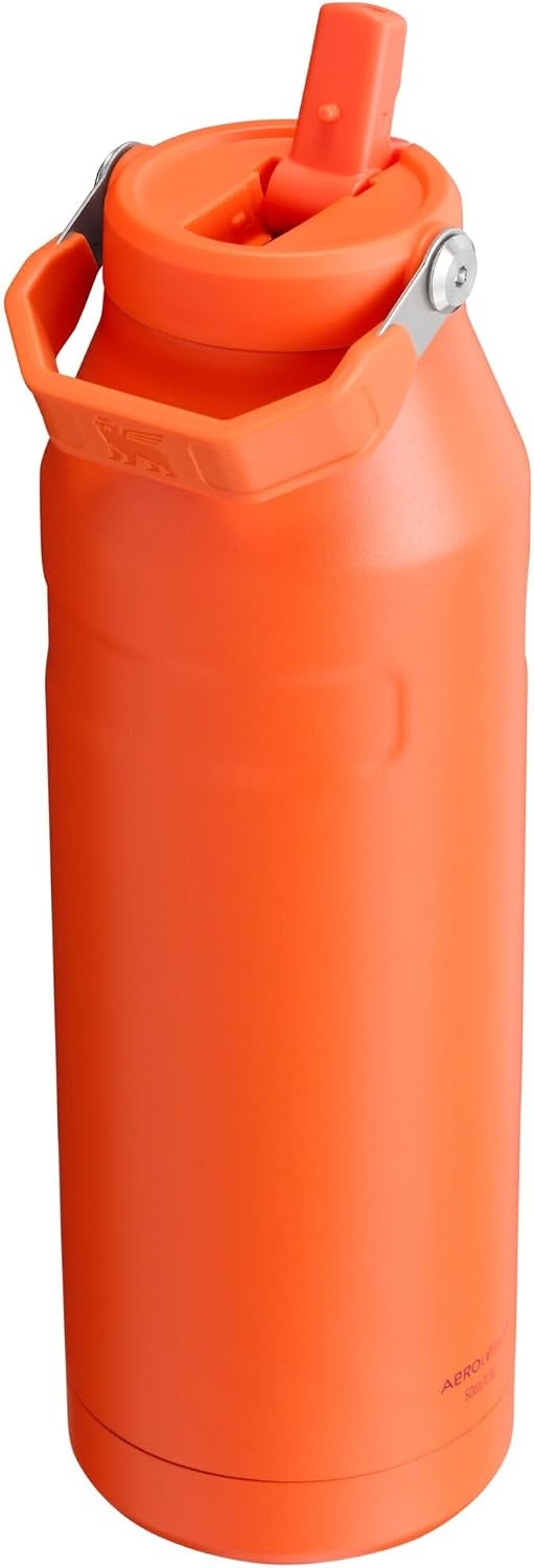 image:imageSTANLEY IceFlow Flip Straw 20 Bottle 24 oz Purple Umbra PixelTigerlily Plum