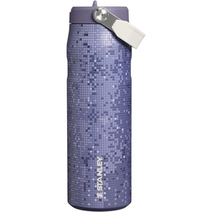 STANLEY IceFlow Flip Straw 2.0 Bottle, 24 oz, Purple Umbra Pixel(Purple Umbra Pixel)