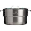 Stanley Wildfare Core 26-Piece Complete Camp Kitchen Cook Set | 4 qt Pot with Lid, 8in Fry Pan | 4 Table Settings, Plates, Bowls, Utensils | Camping Essentials for Your Camp Kitchen | BPA-Free(4 QT)