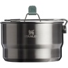 Stanley Wildfare Go 14-Piece Stainless Steel Prep & Cook Set | 1.65 qt Saucepan with Fold & Lock Handle | Bowls, Utensils, Cutting Board | Camping Essentials for Your Camp Kitchen | BPA-Free(1.65 QT)