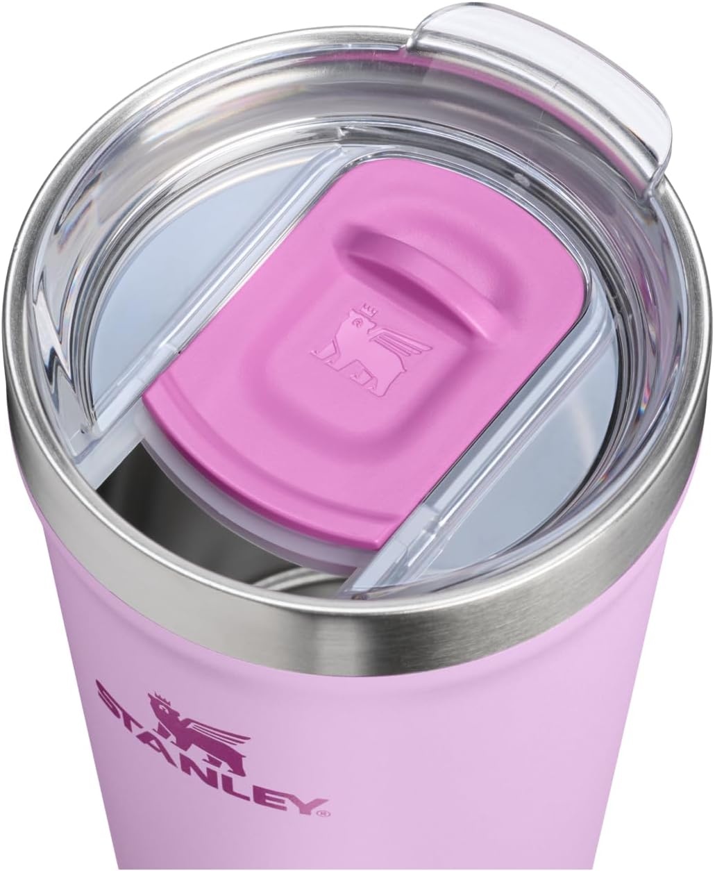 image:imageSTANLEY Everyday Tumbler with Lid 16 oz Marigold Papel PicadoSoft Orchid