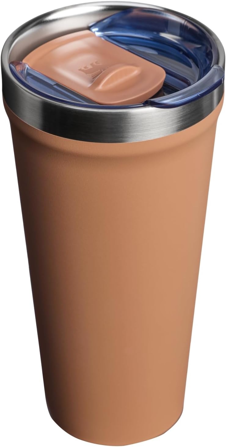 image:imageSTANLEY Everyday Tumbler with Lid 16 oz Marigold Papel PicadoToast