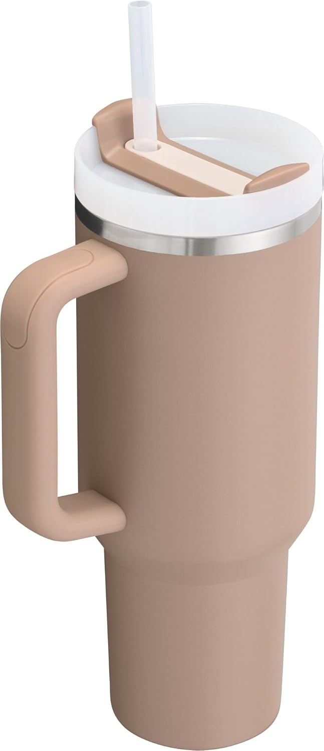 image:imageSTANLEY Halloween Quencher H20 Flow State Tumbler 20 oz Black MagicAlmond Rose