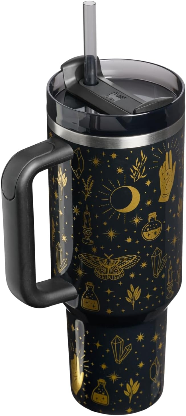 image:imageSTANLEY Halloween Quencher H20 Flow State Tumbler 20 oz Black MagicBlack Magic