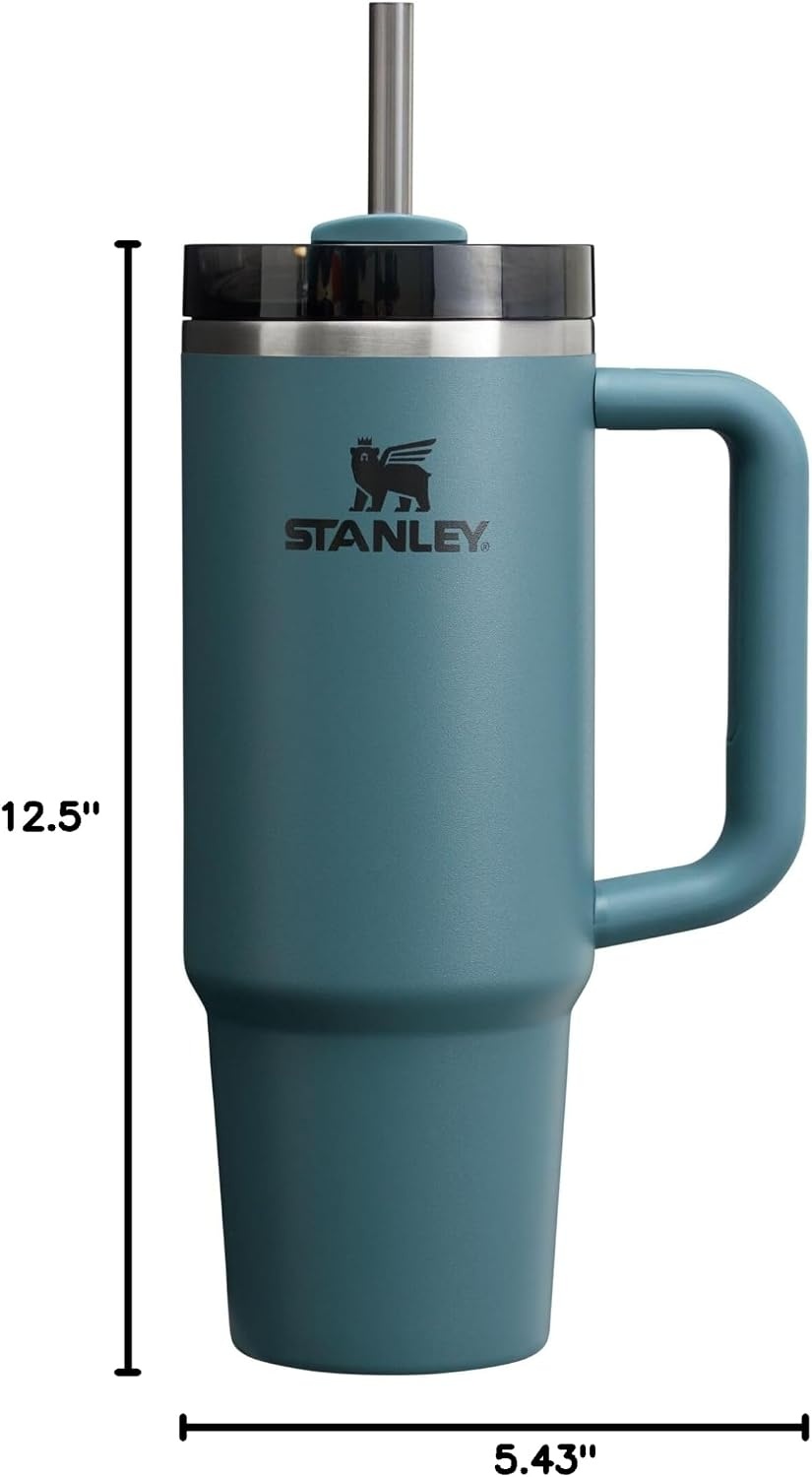 image:imageSTANLEY Halloween Quencher H20 Flow State Tumbler 20 oz Black MagicBlue Spruce