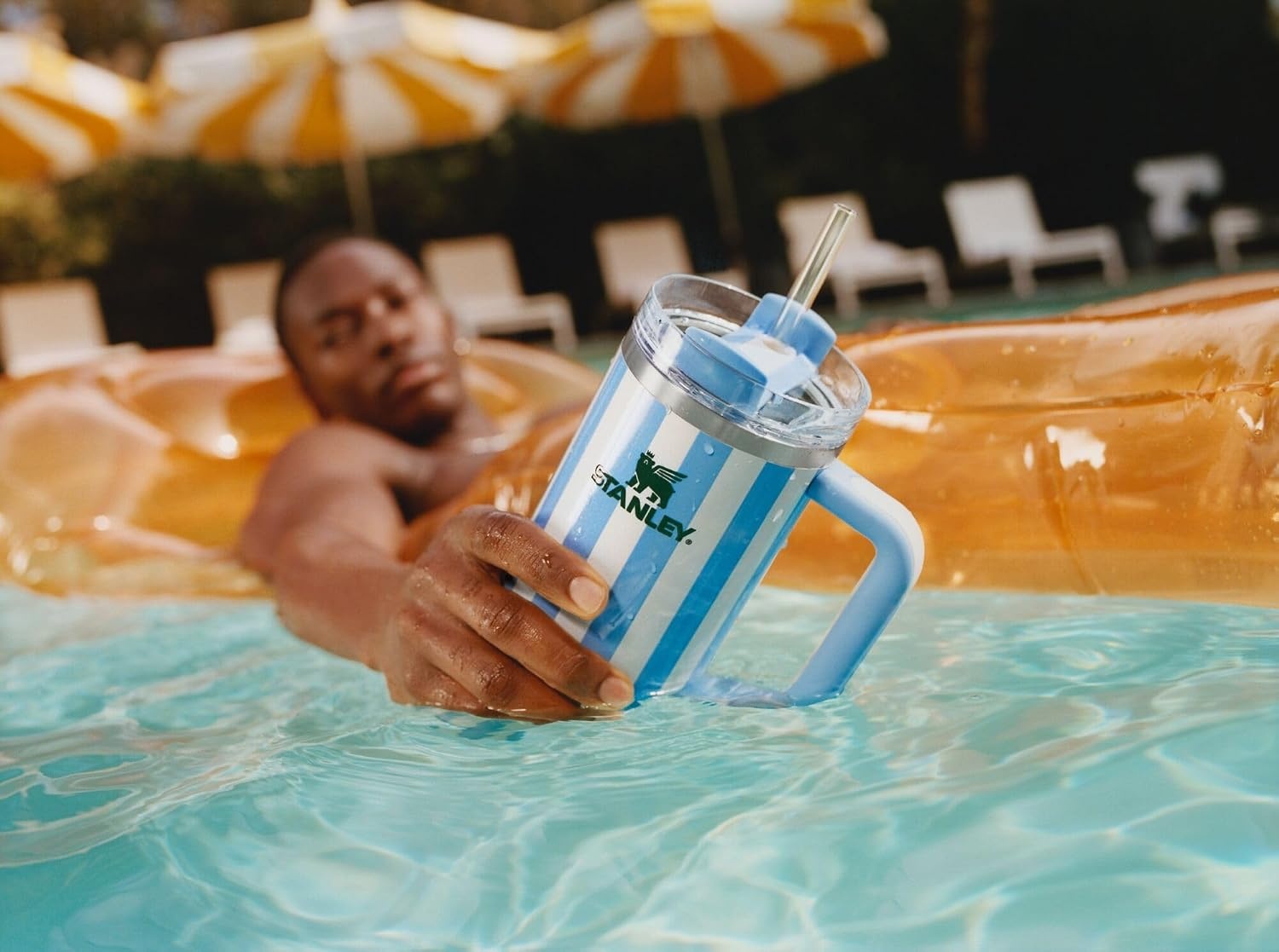 image:imageSTANLEY Halloween Quencher H20 Flow State Tumbler 20 oz Black MagicCornflower Cabana Gloss