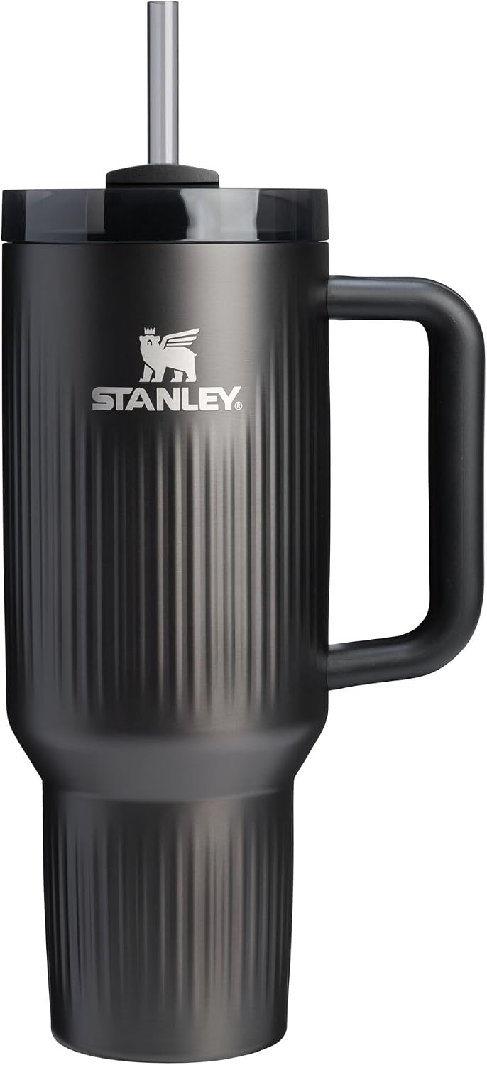 image:imageSTANLEY Halloween Quencher H20 Flow State Tumbler 20 oz Black MagicFluted Black