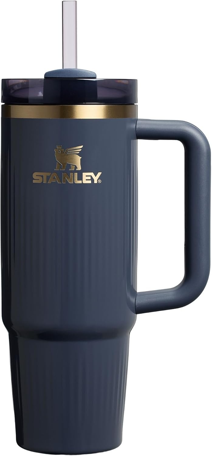 image:imageSTANLEY Halloween Quencher H20 Flow State Tumbler 20 oz Black MagicFluted Wisteria Shine