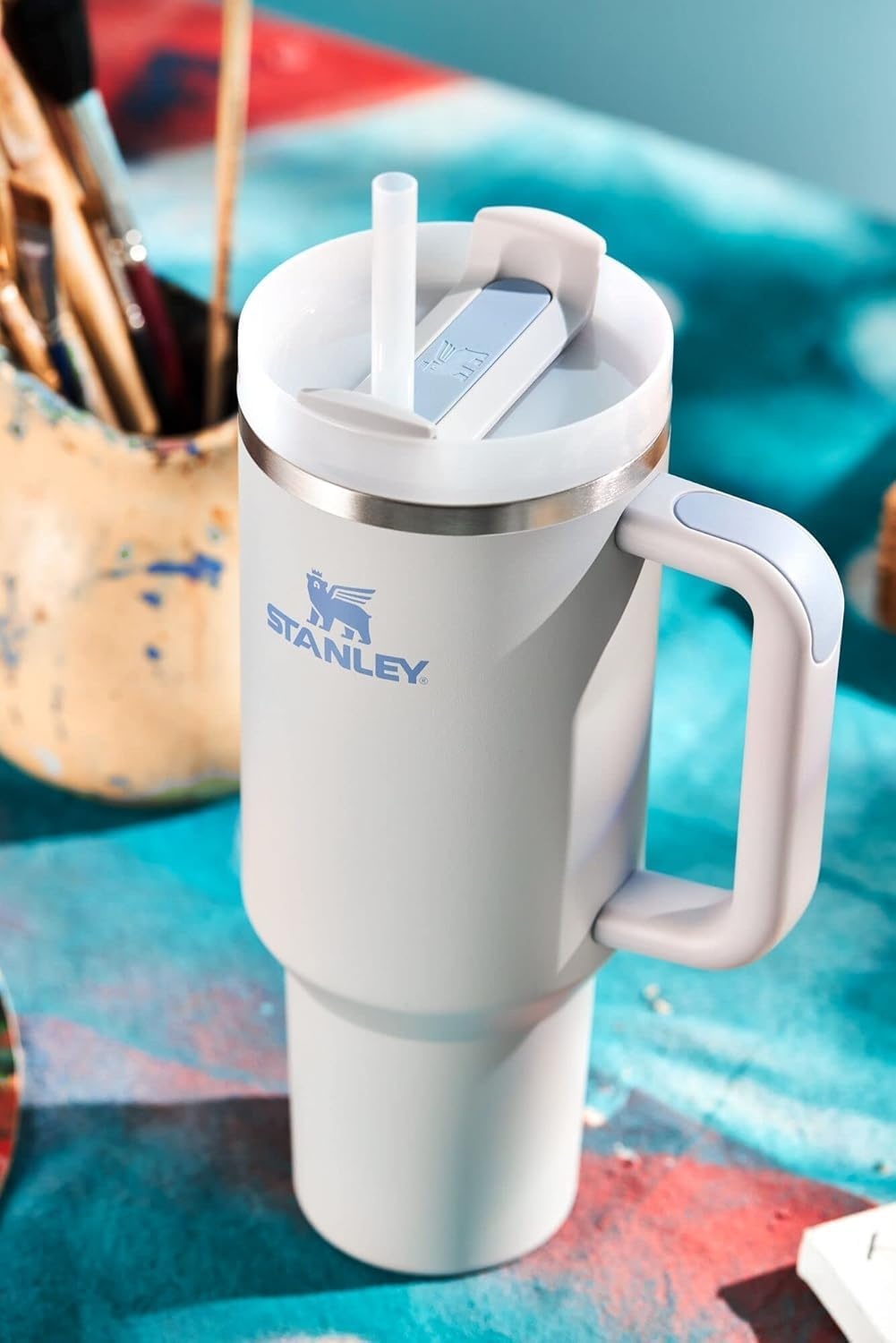 image:imageSTANLEY Halloween Quencher H20 Flow State Tumbler 20 oz Black MagicFog