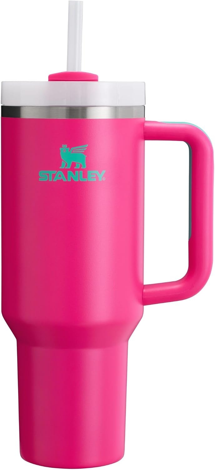 image:imageSTANLEY Halloween Quencher H20 Flow State Tumbler 20 oz Black MagicPassion Pink