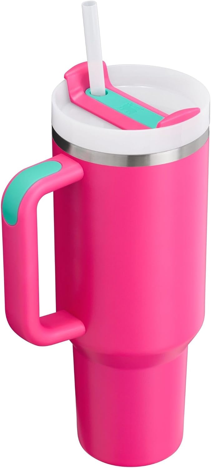image:imageSTANLEY Halloween Quencher H20 Flow State Tumbler 20 oz Black MagicPassion Pink