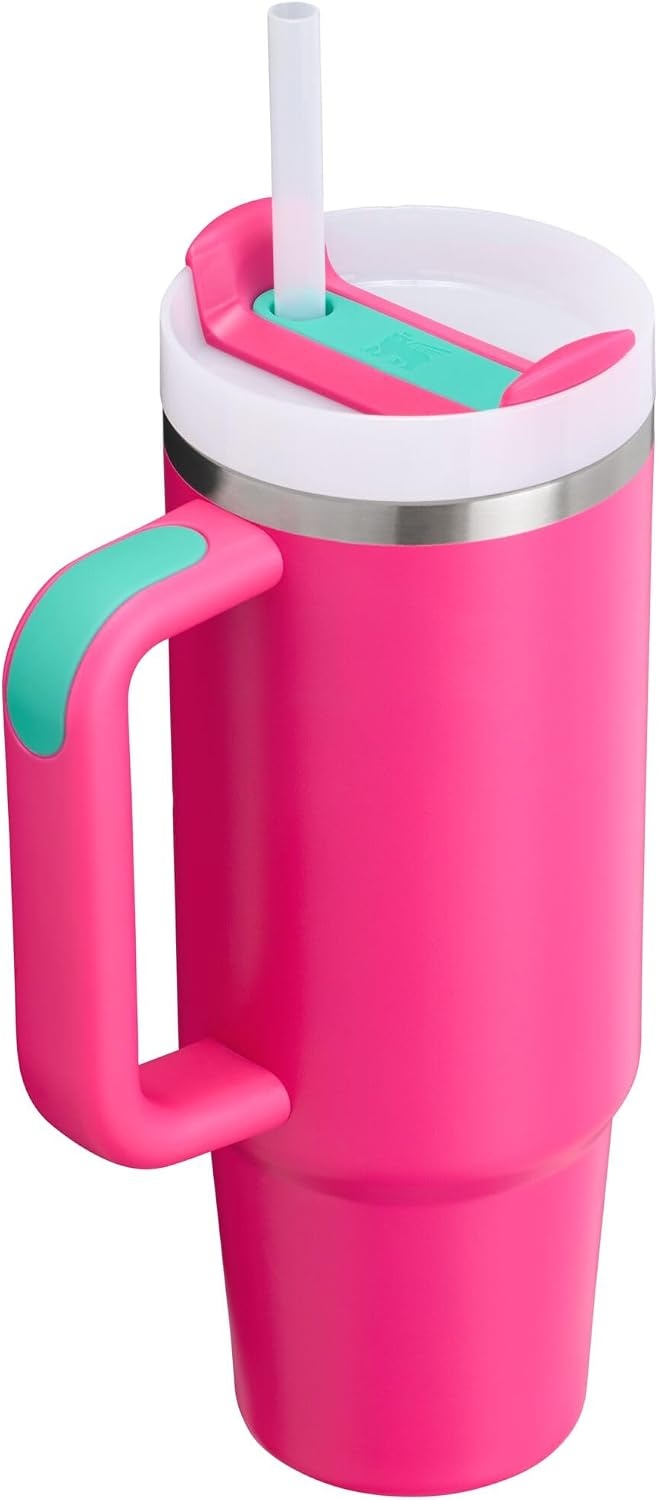 image:imageSTANLEY Halloween Quencher H20 Flow State Tumbler 20 oz Black MagicPassion Pink