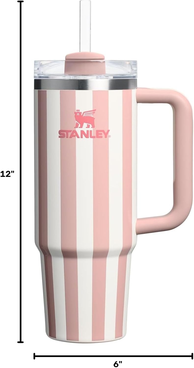 image:imageSTANLEY Halloween Quencher H20 Flow State Tumbler 20 oz Black MagicPeach Whip Cabana Gloss
