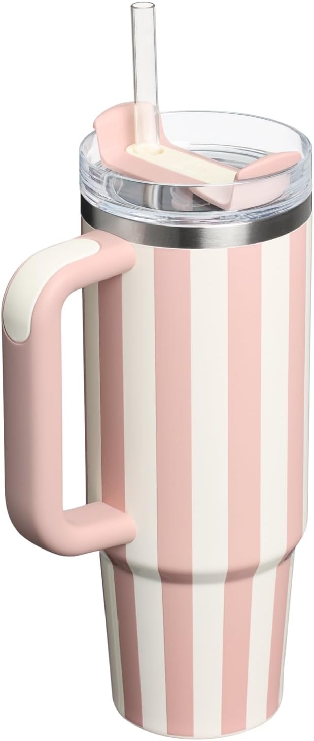 image:imageSTANLEY Halloween Quencher H20 Flow State Tumbler 20 oz Black MagicPeach Whip Cabana Gloss