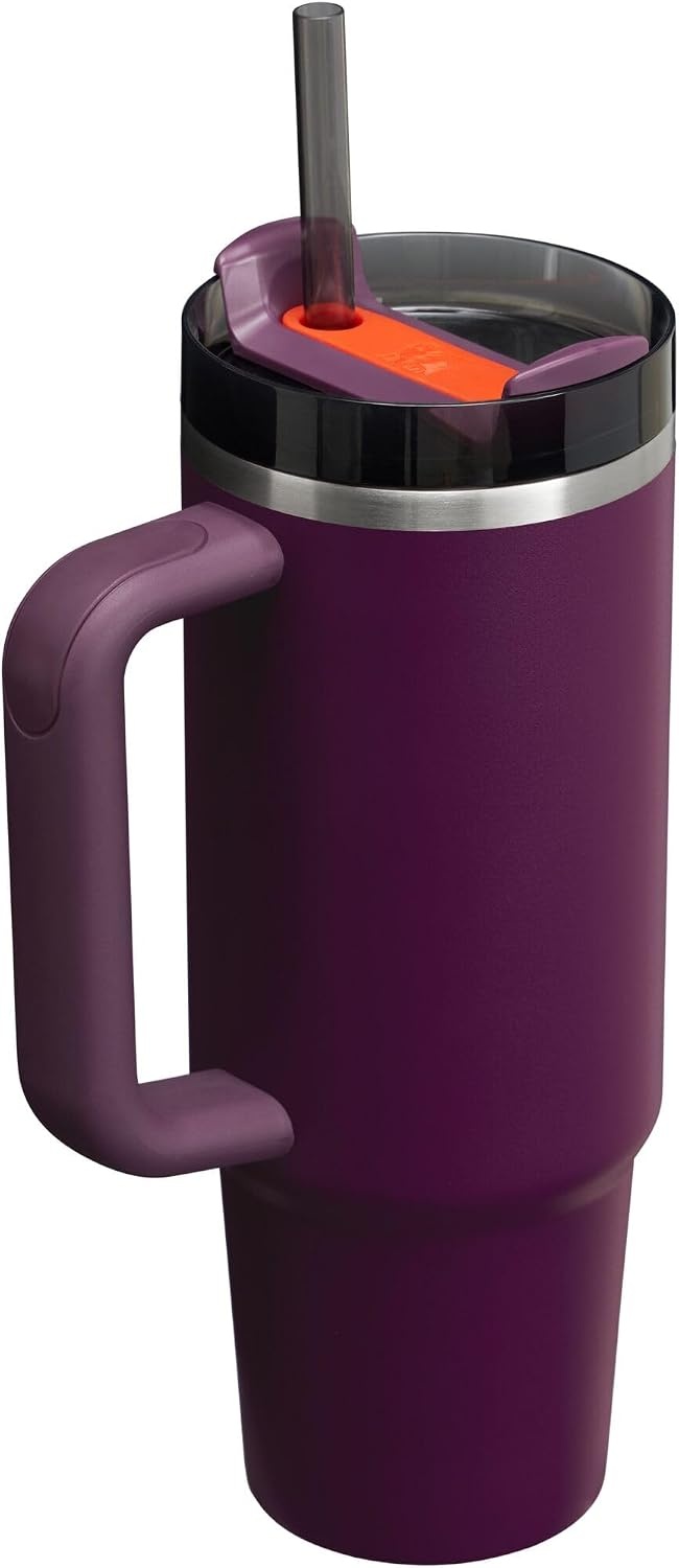 image:imageSTANLEY Halloween Quencher H20 Flow State Tumbler 20 oz Black MagicPlum