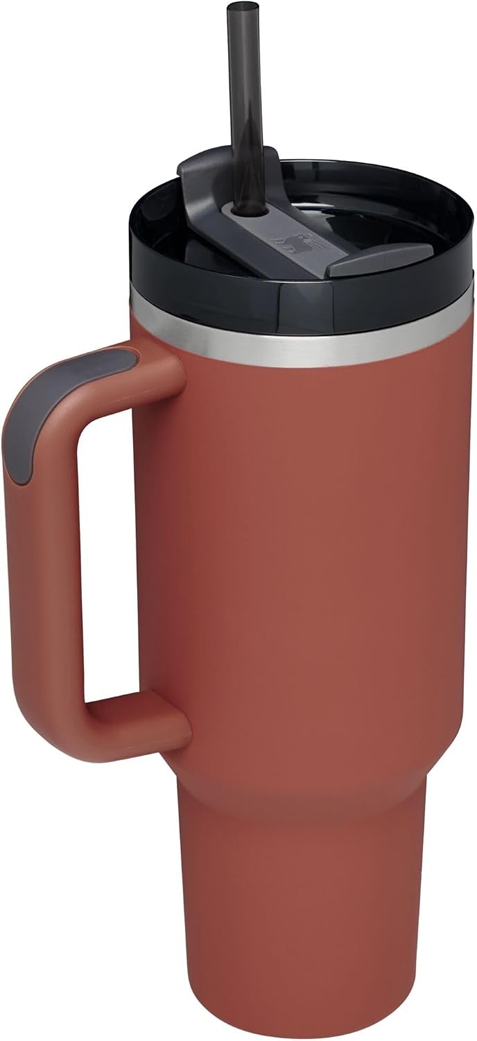 image:imageSTANLEY Halloween Quencher H20 Flow State Tumbler 20 oz Black MagicRed Rust Soft Matte