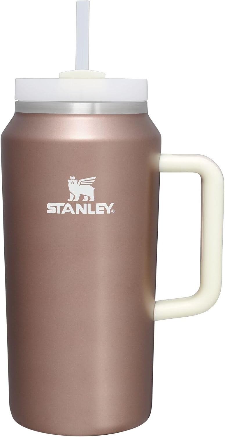 image:imageSTANLEY Halloween Quencher H20 Flow State Tumbler 20 oz Black MagicRose Quartz Glow