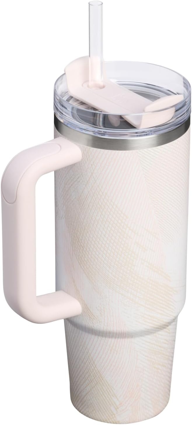 image:imageSTANLEY Halloween Quencher H20 Flow State Tumbler 20 oz Black MagicSahara Plume