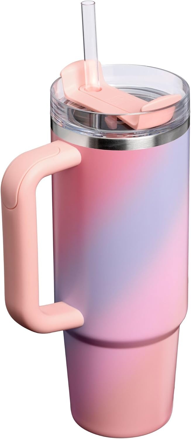 image:imageSTANLEY Halloween Quencher H20 Flow State Tumbler 20 oz Black MagicSunset Spiral