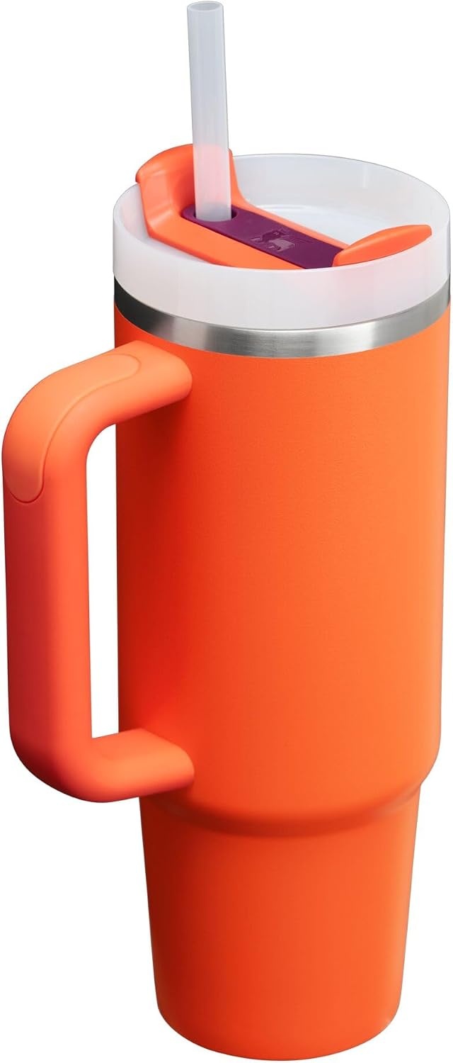 image:imageSTANLEY Halloween Quencher H20 Flow State Tumbler 20 oz Black MagicTigerlily Plum