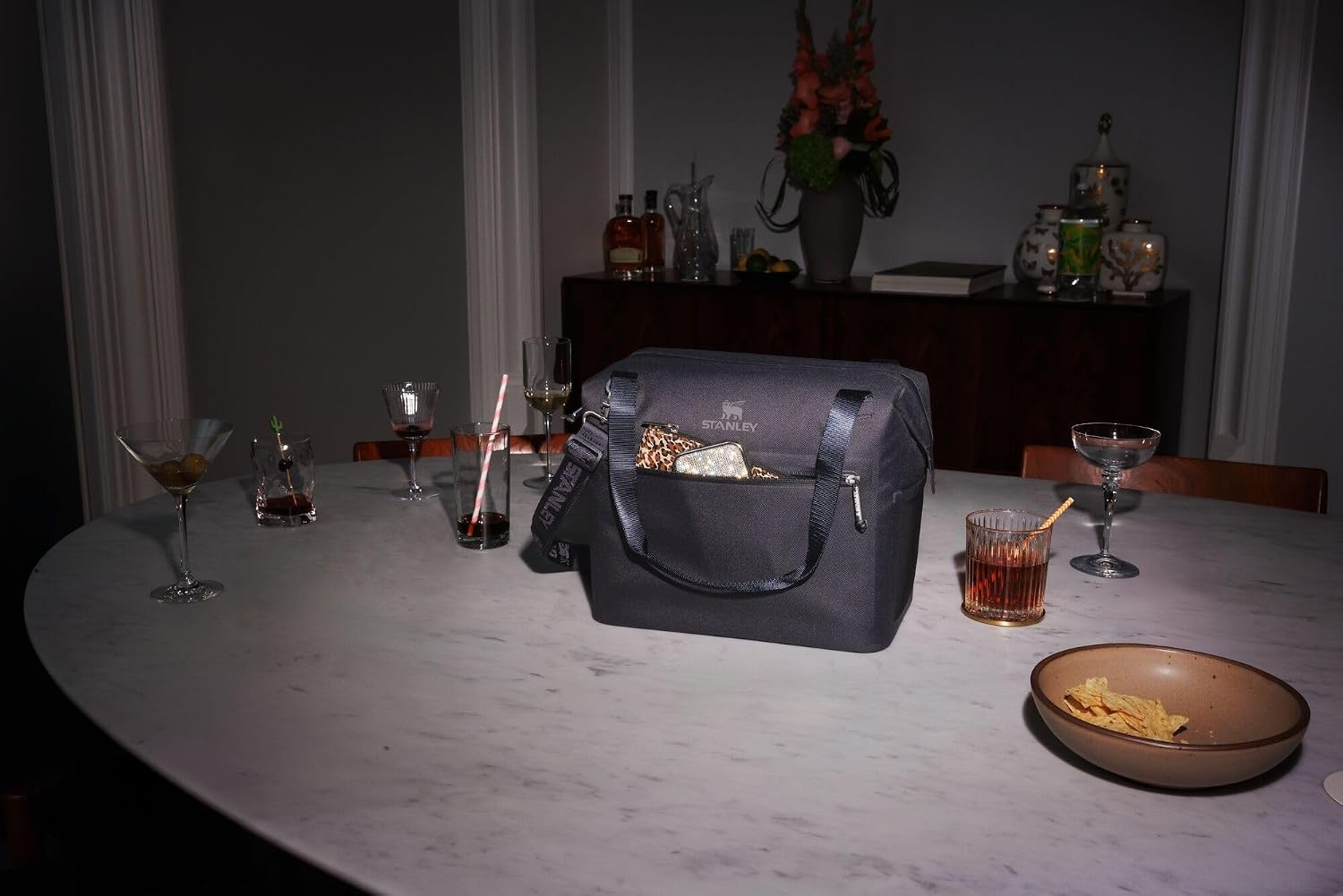 image:imageStanley All Day Julienne Soft Cooler Bag and Lunch Box Insulated Travel Bag with Zipper BPAFreeDaffodil