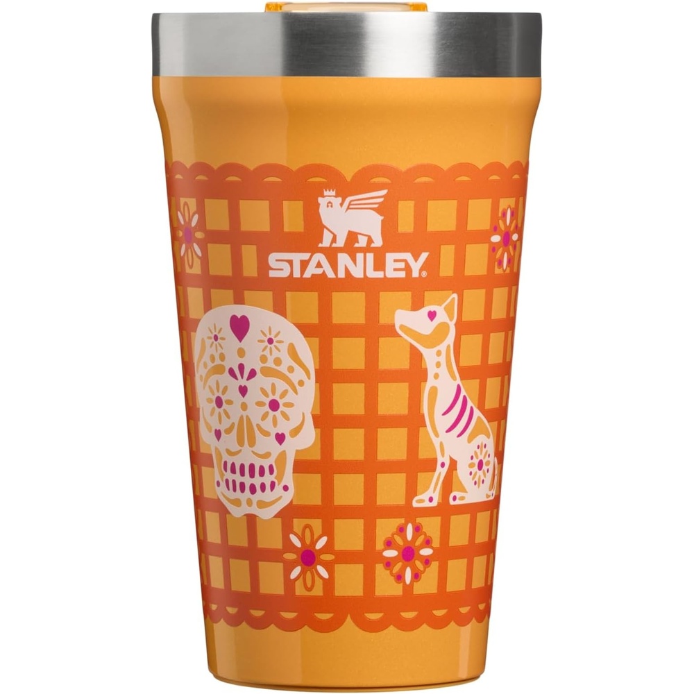 image:imageSTANLEY Everyday Tumbler with Lid 16 oz Marigold Papel PicadoMarigold Papel Picado