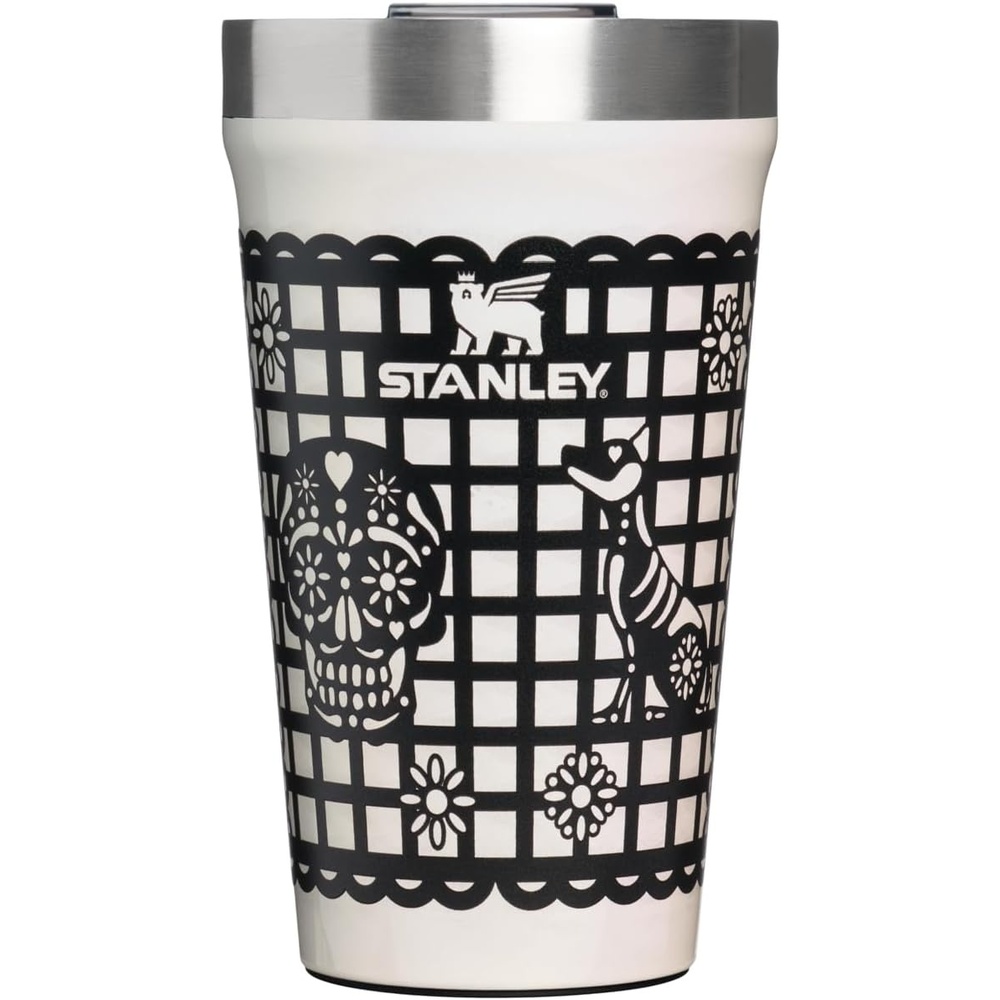 image:imageSTANLEY Everyday Tumbler with Lid 16 oz Marigold Papel PicadoSalt Papel Picado