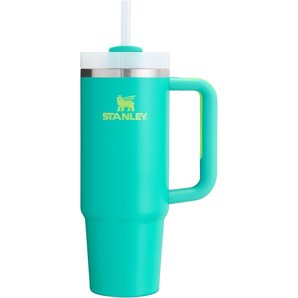 image:imageSTANLEY Halloween Quencher H20 Flow State Tumbler 20 oz Black MagicTropical Teal