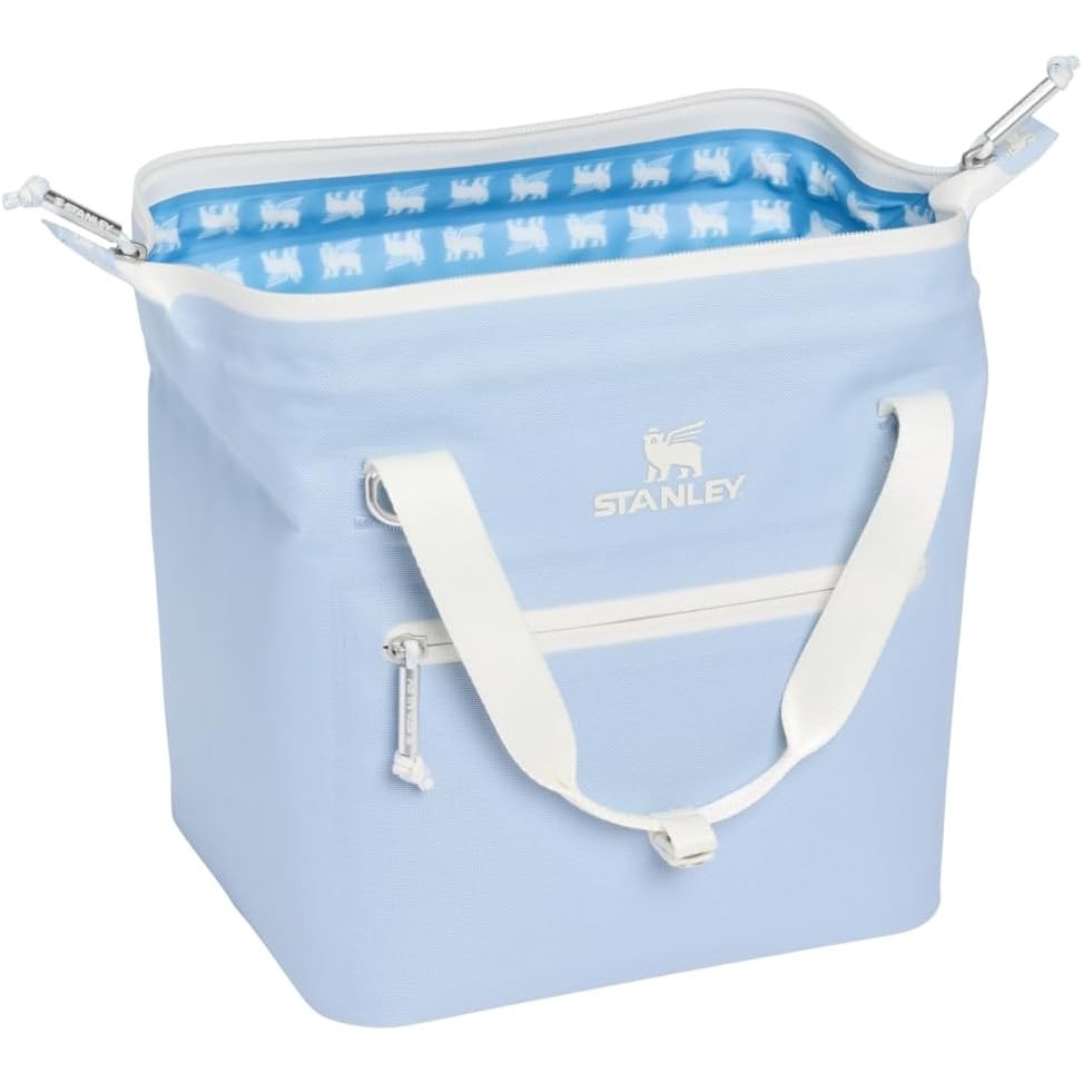 image:imageStanley All Day Julienne Soft Cooler Bag and Lunch Box Insulated Travel Bag with Zipper BPAFreeBlue Dream Stone
