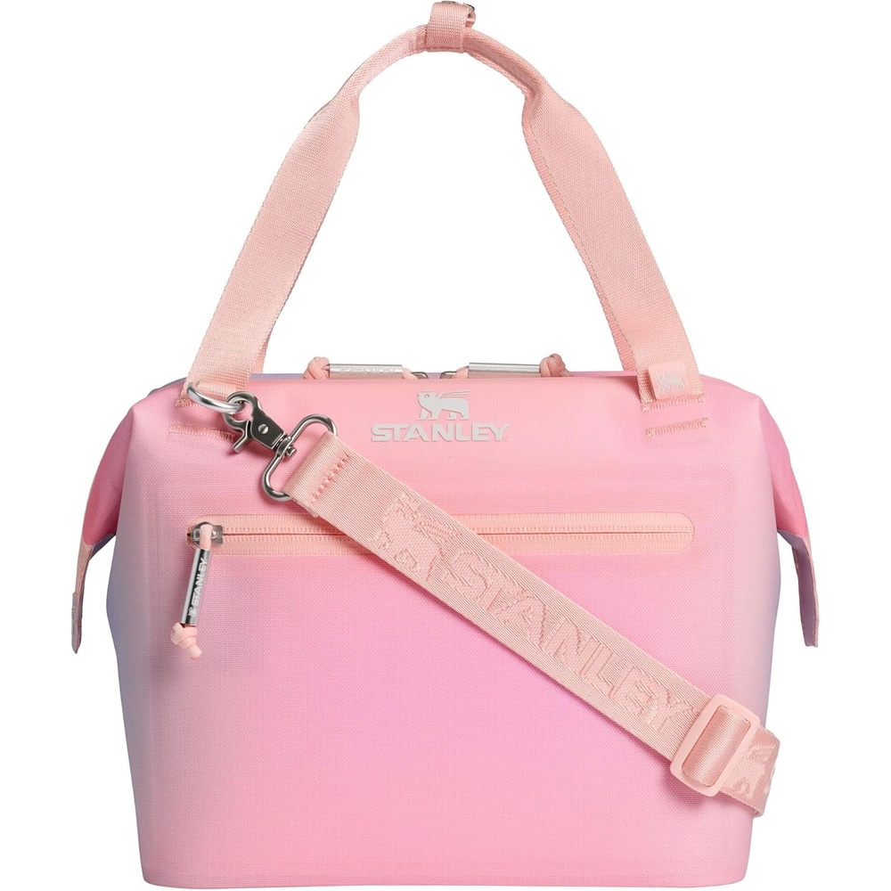 image:imageStanley All Day Julienne Soft Cooler Bag and Lunch Box Insulated Travel Bag with Zipper BPAFreeSunset Spiral