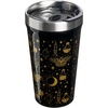STANLEY Everyday Tumbler with Lid, 16 oz, Marigold Papel Picado(Black Magic)