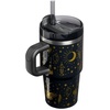 STANLEY Halloween Quencher H2.0 Flow State Tumbler, 20 oz, Black Magic(Black Magic)
