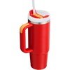 STANLEY Halloween Quencher H2.0 Flow State Tumbler, 20 oz, Black Magic(Chili)
