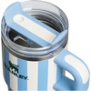 STANLEY Halloween Quencher H2.0 Flow State Tumbler, 20 oz, Black Magic(Cornflower Cabana Gloss)
