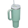 STANLEY Halloween Quencher H2.0 Flow State Tumbler, 20 oz, Black Magic(Eucalyptus)