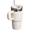 STANLEY Halloween Quencher H2.0 Flow State Tumbler, 20 oz, Black Magic(Fluted Cream Gloss)
