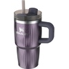 STANLEY Halloween Quencher H2.0 Flow State Tumbler, 20 oz, Black Magic(Fluted Wisteria Shine)