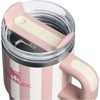 STANLEY Halloween Quencher H2.0 Flow State Tumbler, 20 oz, Black Magic(Peach Whip Cabana Gloss)