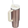 STANLEY Halloween Quencher H2.0 Flow State Tumbler, 20 oz, Black Magic(Rose Quartz Glow)