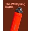 STANLEY Wellspring Bottle, 24 oz, Hammertone Green(Blaze Orange)