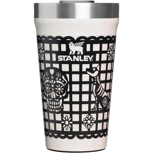 STANLEY Everyday Tumbler with Lid, 16 oz, Marigold Papel Picado(Salt Papel Picado)