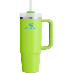 STANLEY Halloween Quencher H2.0 Flow State Tumbler, 20 oz, Black Magic(Bright Lime)