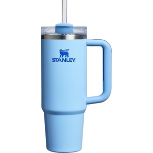 STANLEY Halloween Quencher H2.0 Flow State Tumbler, 20 oz, Black Magic(Cornflower Gloss)