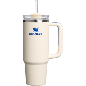 STANLEY Halloween Quencher H2.0 Flow State Tumbler, 20 oz, Black Magic(Cream Royal)