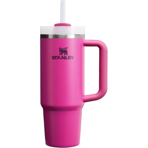 STANLEY Halloween Quencher H2.0 Flow State Tumbler, 20 oz, Black Magic(Fuchsia)